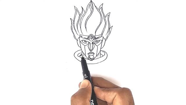 How To Draw Star Platinum The World||Step By Step||JoJo's Bizarre Adventure Pt 6 смотреть онлайн