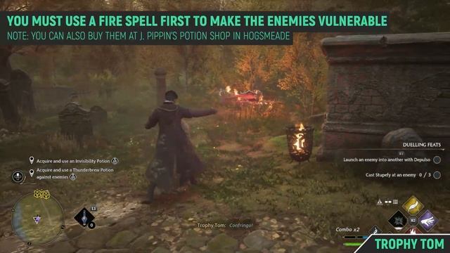 Hogwarts Legacy - Stench of the Dead Location - How to get смотреть онлайн