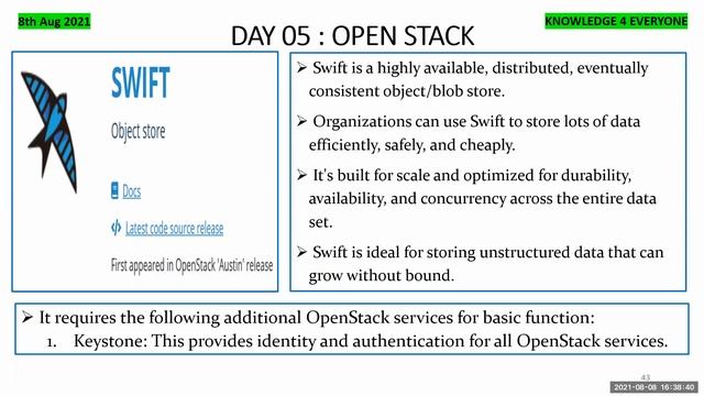 Day05: Learn Openstack from ground zero смотреть онлайн