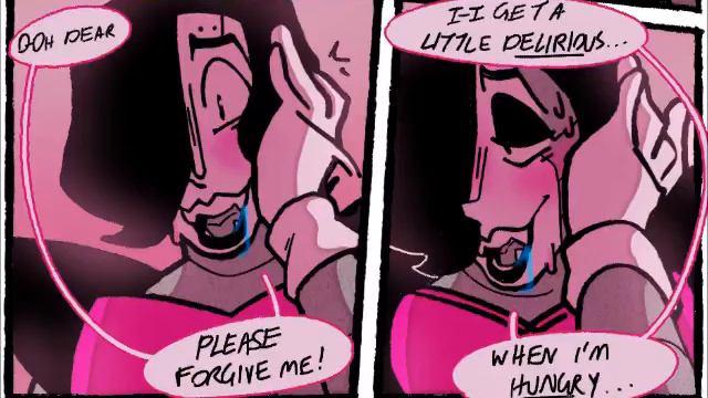 Undertale Comic Dub | Mettaton is Hungry смотреть онлайн