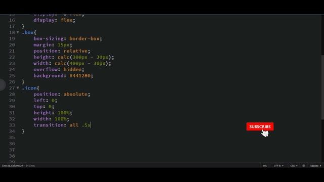 Pure CSS Text Animation on Hover | CSS Animation Tutorial смотреть онлайн