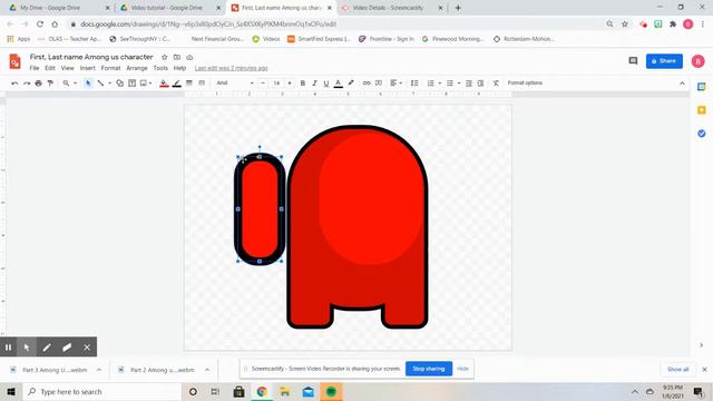 Google Drawing Among Us Project смотреть онлайн