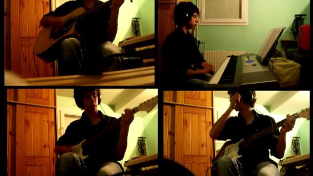 Boulevard of Broken Dreams - Green day (Cover guitar piano) смотреть онлайн