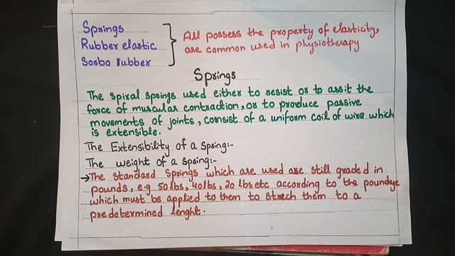 Elasticity |The principle of Exercise Therapy| kinesiology lectures in Urdu | Physio Class смотреть онлайн