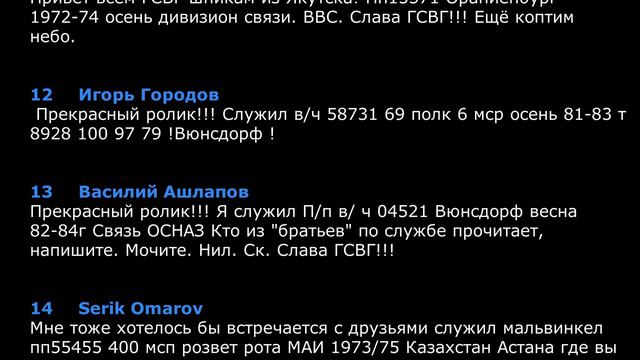 ГСВГ-ЗГВ. МЕСТО ЖИТЕЛЬСТВА ГСВГШНИКОВ смотреть онлайн