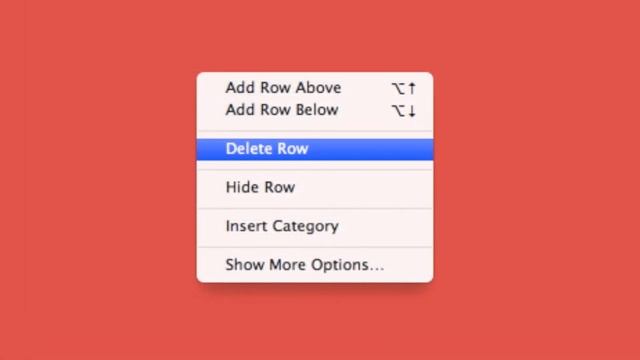 Numbers: deleting rows смотреть онлайн