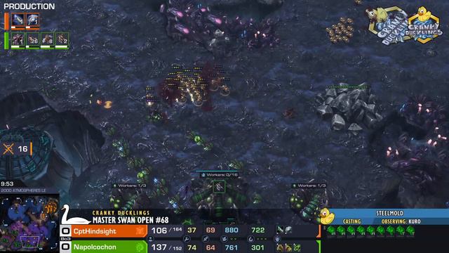 Master Swan Open #68 | Biweekly Bronze - 4900 MMR StarCraft 2 Tournament смотреть онлайн