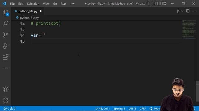 String Method: - title() | Class 11 Computer Science Chapter 8 2022-23 смотреть онлайн