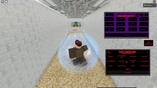 Roblox Serverside Script Showcase Purple GUI смотреть онлайн