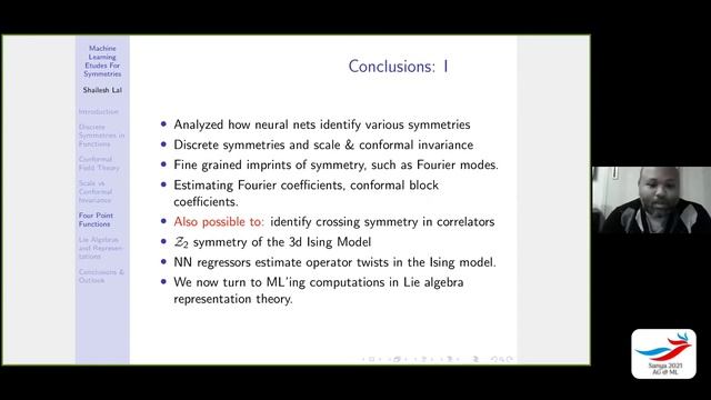 Machine Learning Etudes for Symmetries смотреть онлайн