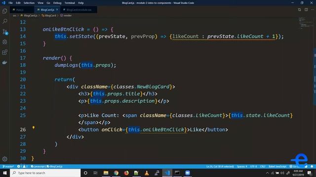ReactJS - Passing Props to Class-based Components смотреть онлайн