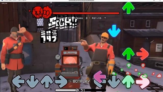 FNF Dispenser but bad смотреть онлайн