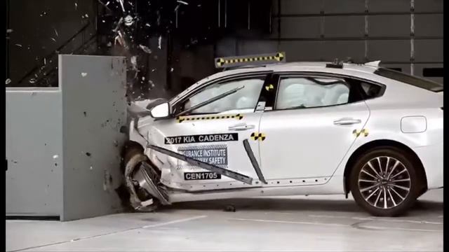 اختبار تصادم كيا كادينزا -crash test kia cadenza смотреть онлайн