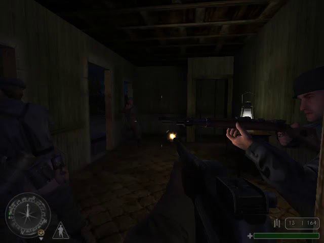 Прохождение Call of Duty Эглиз Сан Мер Франция #3