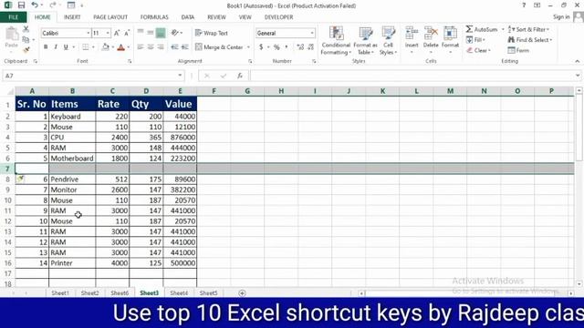 Top 10 Excel Shortcut Keys 2023 | ? How to use excel shortcut key | ?Best Excel Shortcuts in Hindi. смотреть онлайн