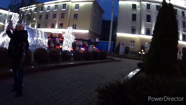 Центральная ёлка на площади Ленина.Vlog.Брест смотреть онлайн