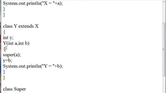 Learn Java Tutorial 18 super keyword with example смотреть онлайн