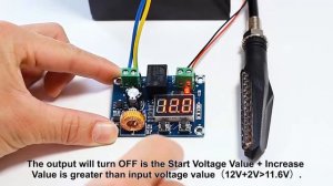Отключатель при низком напряжении. Модуль XH-M609