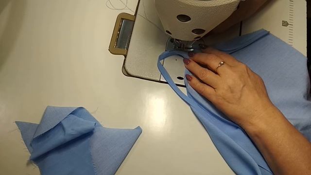 Обработка края косой бейкой смотреть онлайн