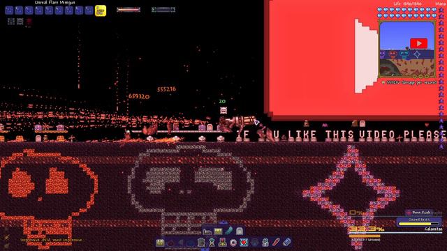 Terraria Supreme Buffed Flare Minigun vs Calamity Mod Death Mode Boss Rush ll Ancients Awakened смотреть онлайн
