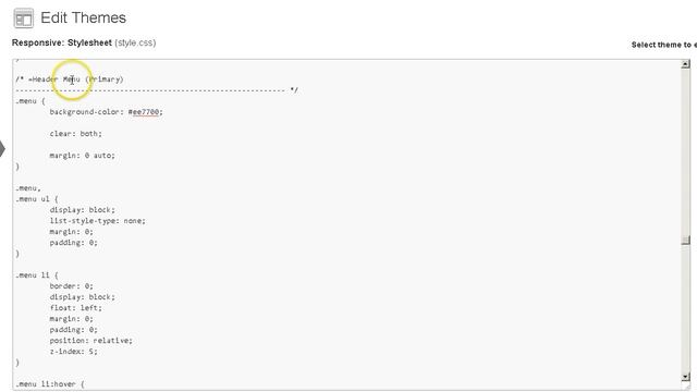 Responsive WordPress Theme Menu on Right and change Colors смотреть онлайн