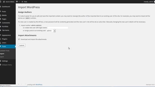 Azura Theme activation and xmlfile importing смотреть онлайн