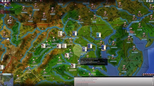 AGEOD's Civil War 2 (multiplayer) | Calm Before the Storm | Apr - May 1861 | 1.5 смотреть онлайн