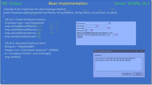 JPA ManyToOne | Part 3 - Bean Layer Add Emp | JavaEE EJB JPA Tutorials #42 смотреть онлайн