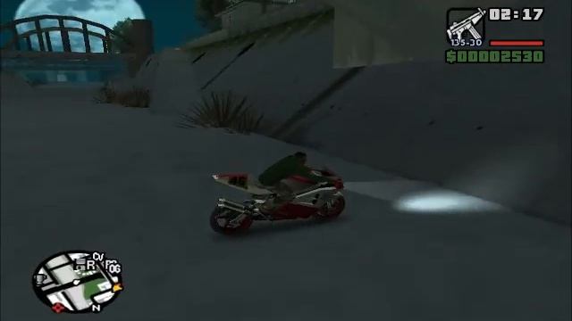 Gta San Andreas как раздобыть броню смг и самый быстрый мотоцикл в игре