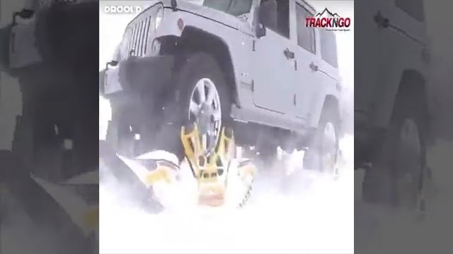 Устанавливаем лыжи на джип ! смотреть онлайн