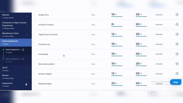 Grand Assignment - 1 java fundamentals QA automation Testing NXTWAVE Grand Assignments смотреть онлайн