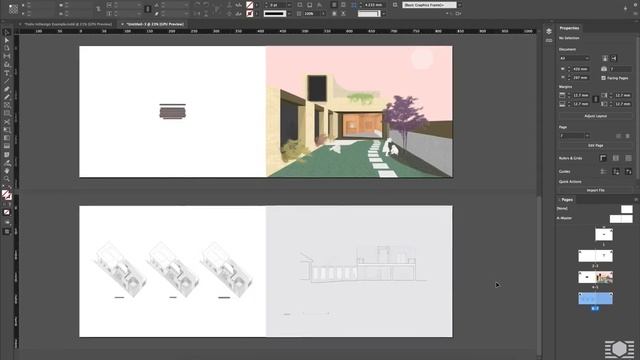 How To Design Your Architecture Portfolio In InDesign