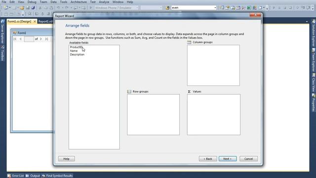 Report Builder in Visual Studio 2010 - (Video) смотреть онлайн