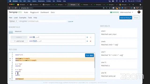 OWASPBristol Enforcing Code Security Standards with Semgrep 2021 06 смотреть онлайн