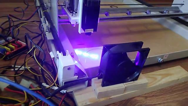 Лазерный гравер своими руками. Первые тесты смотреть онлайн