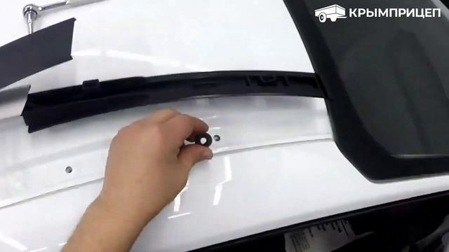 Установка рейлингов CAN Otomotiv