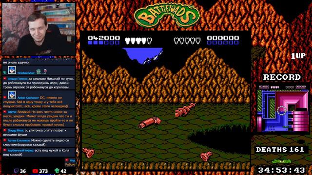 Battletoads (NES) - NO DEATH, NO WARP смотреть онлайн