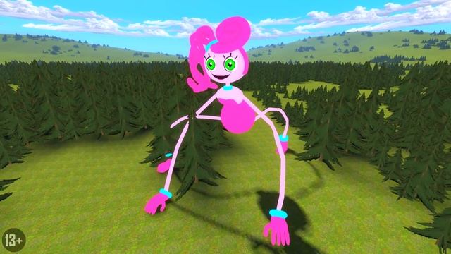 СЕМЬЯ МАМЫ ХАГИ ВАГИ ДЛИННЫЕ НОГИ В ГАРРИС МОД! MOMMY LONGLEGS POPPY PLAYTIME CHAPTER 2 Garry`s Mod