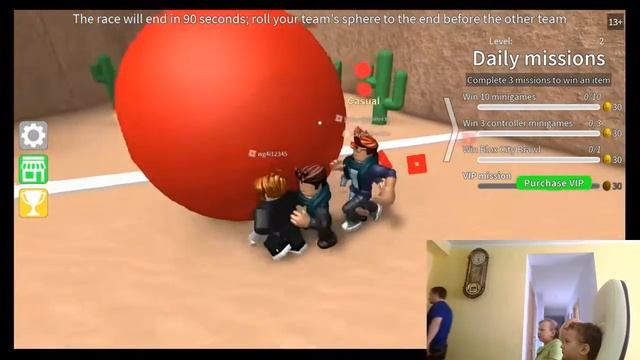 Играем в Roblox на Xbox One. смотреть онлайн