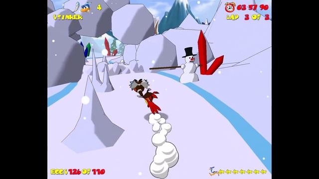 Ostrich Runner - Levels 13-17 (Boss glitch end) смотреть онлайн