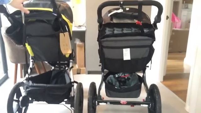 BOB Revolution Pro vs the Mountain Buggy Terrain Running Buggy Comparison смотреть онлайн