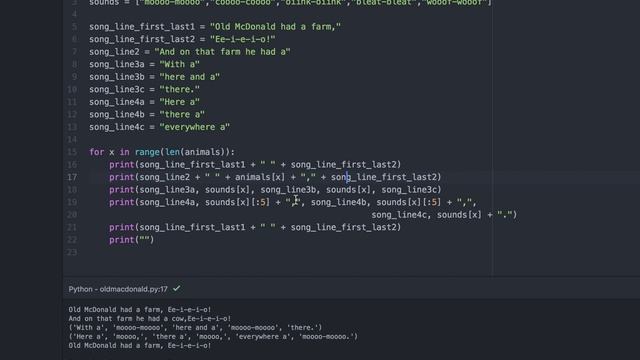 Students Teach: John Zelle's "Python: Intro to CS (Second Edition)" Ch6//PE1of17//(Vid 59Bof100) смотреть онлайн
