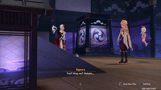 LA SIGNORA BEST CUTSCENES GENSHIN IMPACT смотреть онлайн