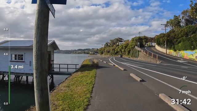 Virtual Run | Virtual Running Videos Treadmill Workout Scenery | Vauxhall To Broad Bay Run 1 Hour