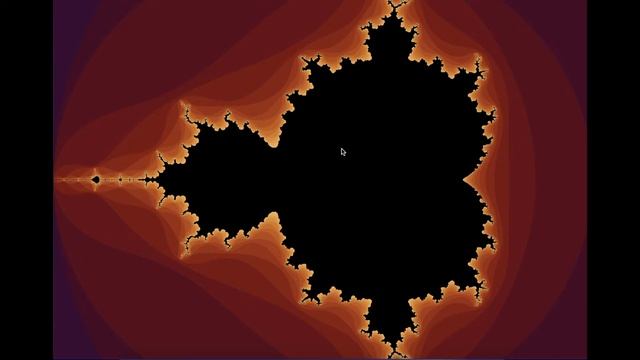 Mandelbrot set | changing iteration смотреть онлайн