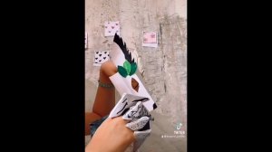 Драконы на руку из бумаги из Тик Ток