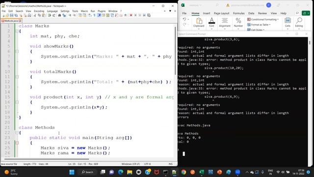 Java - Day 34 (in Telugu) - Methods and Arguments смотреть онлайн
