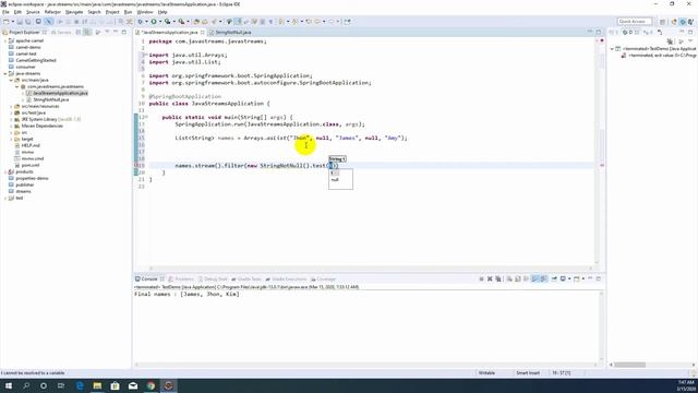 Java Predicate basics #java #streams #springboot смотреть онлайн