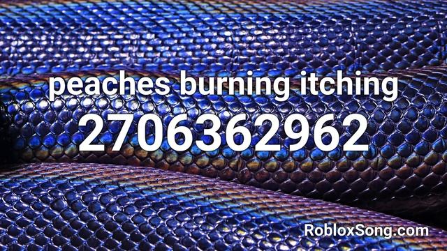 peaches burning itching Roblox ID - Roblox Music Code смотреть онлайн