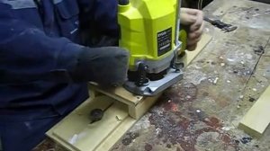 Приспособление для изготовления шипа фрезером